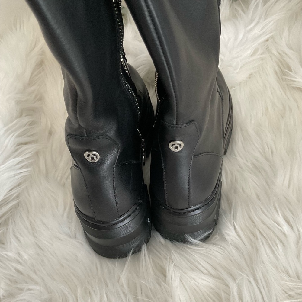 Wishbone leather boots - Picture 4 of 16